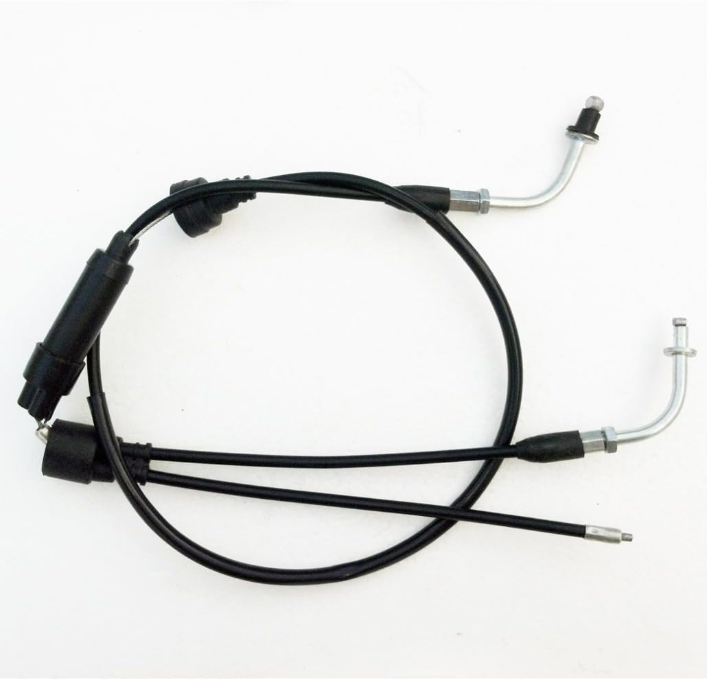 QAZAKY Throttle Cable Compatible with Yamaha PW80 Y-Zinger 1985 1986 1987 1988 1989 1990 1991 1992 1993 1994 1995 1996 1997 1998 1999 2000 2001 2002 2003 2004 2005 2006 2007 BW80 1986-1990 - Image 3