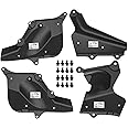 A-Premium Splash Guards Fender Liner Shields Compatible with Toyota Land Cruiser J200 2007-2020 Lexus LX570 2008-2020 Front and Rear 4-PC Set