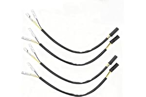 Mzmotpv 2pcs /4PCS 2PIN Turn Signal Maker Wire Adapters Indicator Cable Plug Connector Fit for SUZUKI DL650 DL1000 DL1050 V-S