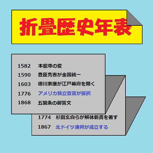 Amazon Com 折畳歴史年表 Apps Games