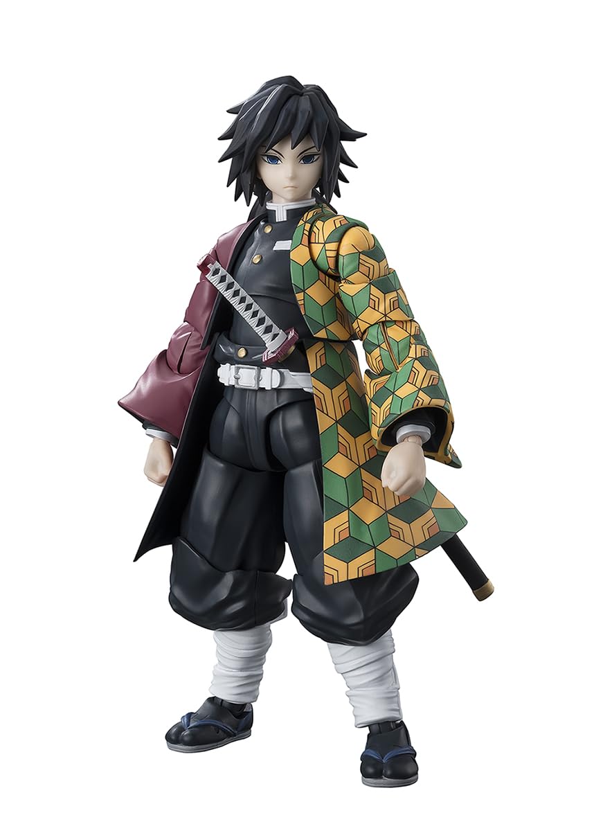 Photo 1 of TAMASHII NATIONS - Demon Slayer: Kimetsu no Yaiba - Giyu Tomioka S.H.Figuarts Action Figure