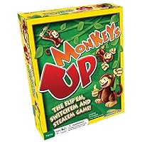 Monkeys Up Family Board Game - Kids Learn Strategy, Social Skills and Improve Memory, Math Teacher Created Educational Fun for All Ages, Children or Adults 6 Years and Up