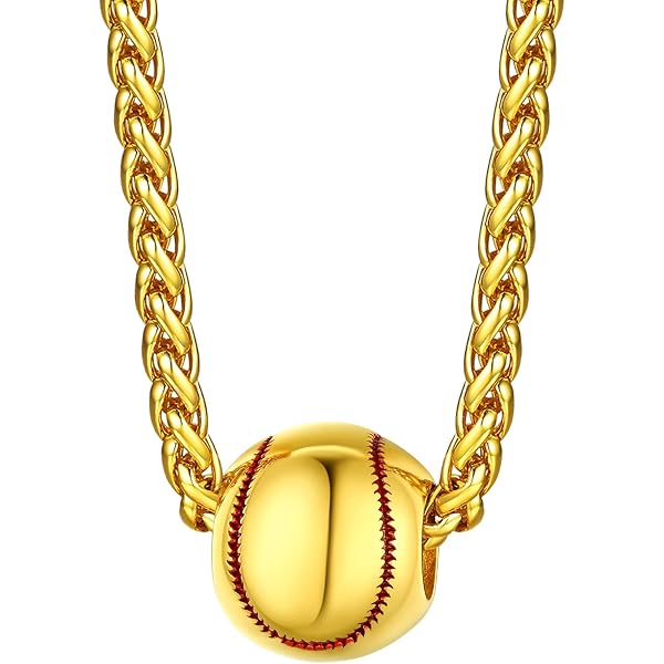 Basketball Pendant Necklace - Gold Or Silver Stainless Steel Chain, Hip Hop Sports Jewelry Gift For Fans