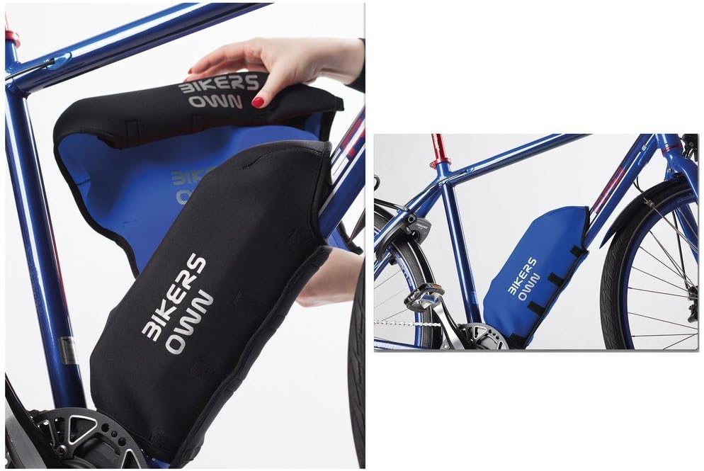 E-Bike battery protection Yamaha to Frame Blue