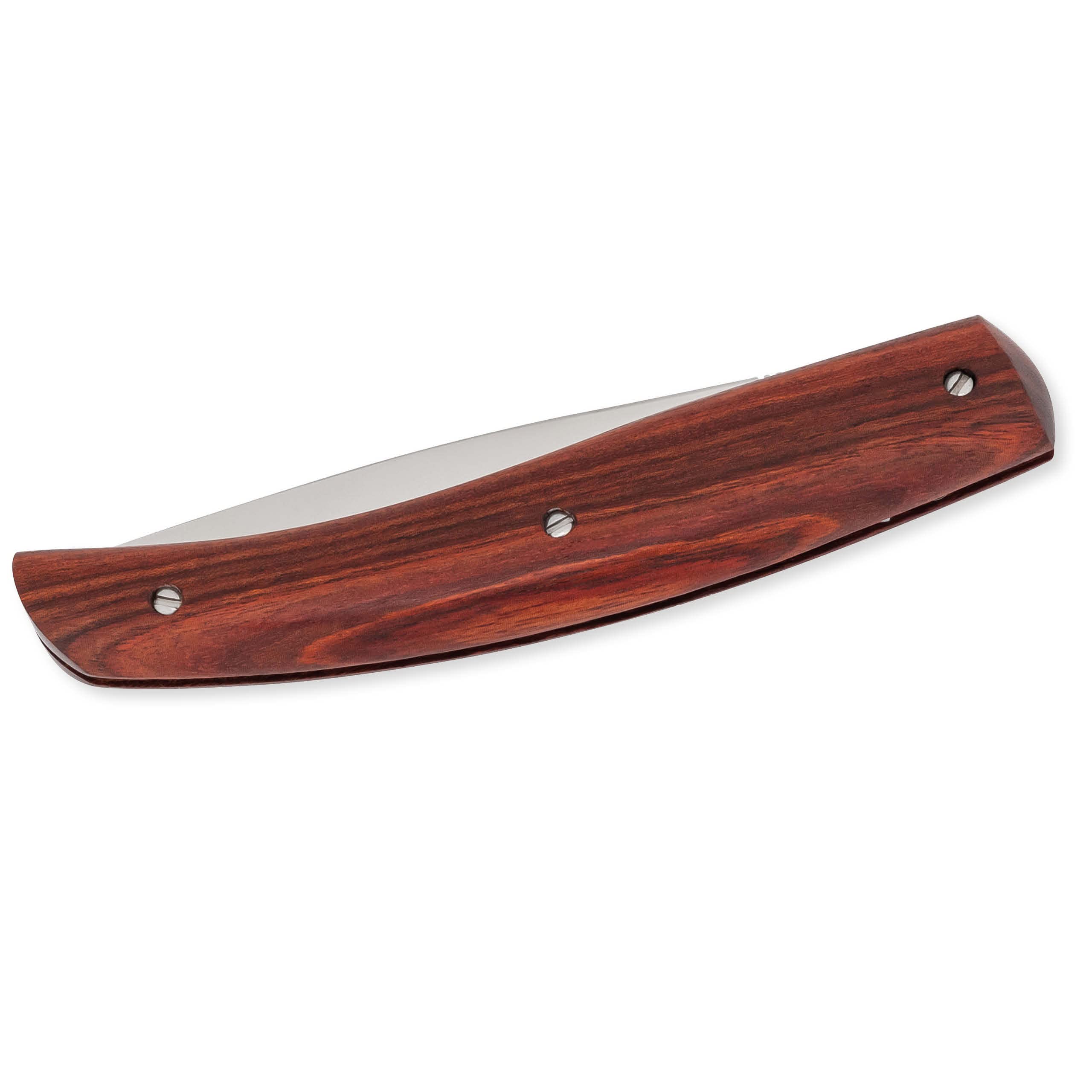 Herbertz Selektion Taschenmesser, AISI 440 Stahl, rostfrei, Slip Joint, Sandelholz Griffschalen, scharfes Klappmesser & Outdoor-messer für Camping, Wandern oder Jagd 6