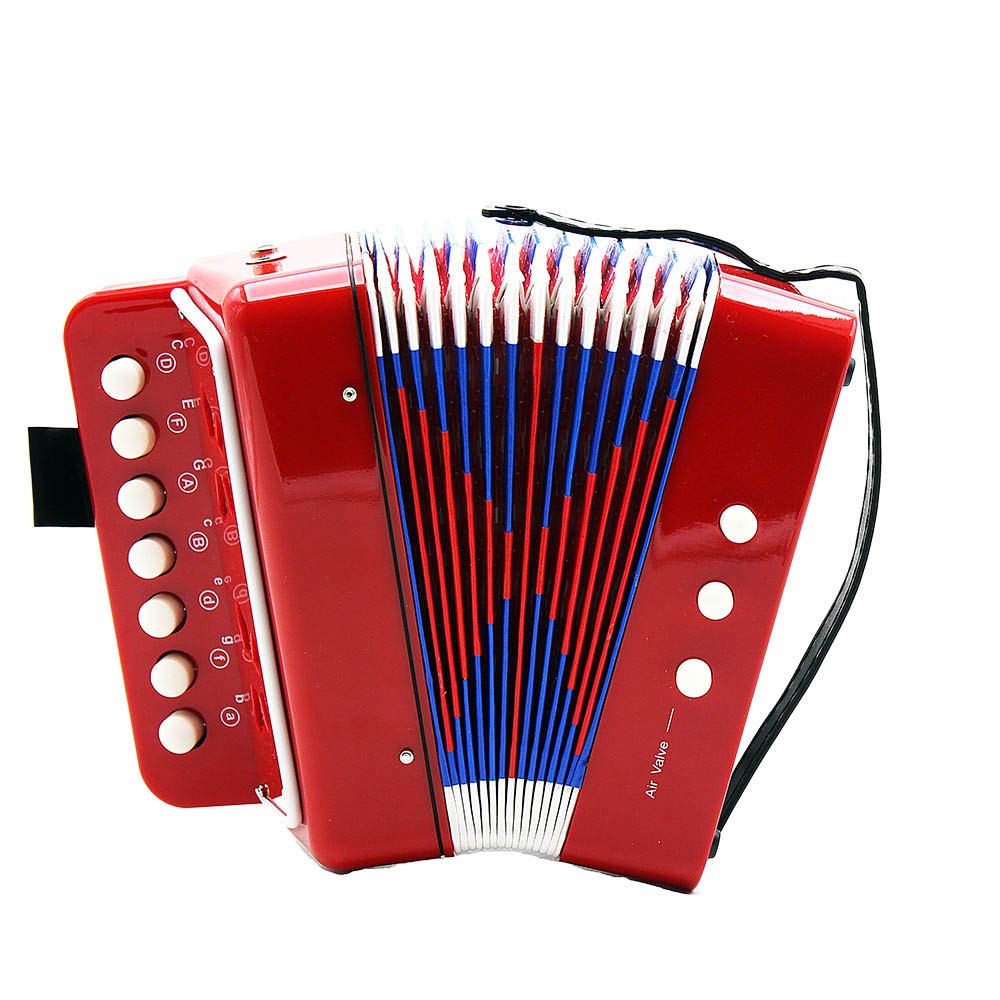 Accordions SZBYKJ 7Key 2 Bass Accordion Mini Small Accordion