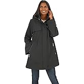 Nine West womens Soft Shell Fleece Lined Anorak Jacket With Hood