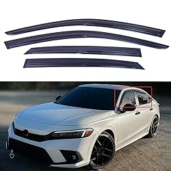 AceRide Window Visors Compatible with Honda Civic