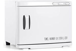 Artist hand Hot Towel Warmer Cabinet, 23L Large Capacity Towel Warmer Fast Heating Stainless Steel Cabinet for Bathroom, Spa Esthetician, Salon, Facial, and Family Use (23L)