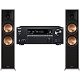ONKYO TX-NR6100 7.2-Channel AV Receiver Bundle with 2X Klipsch Reference Premier RP 8000-F II Floorstanding Speakers, E2OKTXNR6100