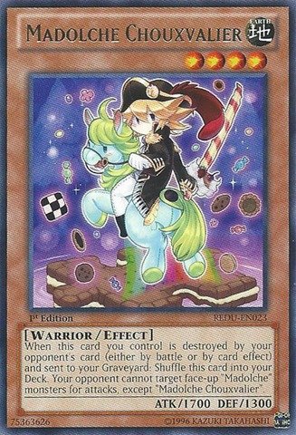 Yu-Gi-Oh! - Madolche Chouxvalier (REDU-EN023) - Return of the Duelist - 1st Edition - Rare