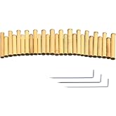 Bamboo Garden Fence with Ground Spikes, 39.37 Inch Lawn Edging | Low Decorative Border Fence for Yard, Flower Beds, Patio and Landscaping, Flexible Outdoor Divider with 5.9/7.87 Inch Height