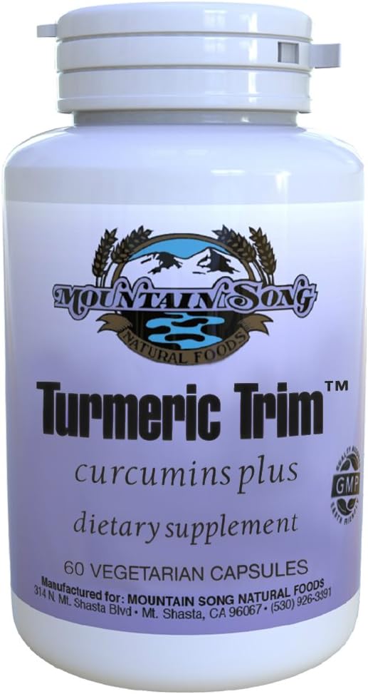 Turmeric Weight Loss Aid. Turmeric Extract (Curcumin C3 Extract) with Black Pepper, Ginger, Green Tea Extract and More to Help Contol Your Weight and Stimulate Thermogenesis (Fat Burning)