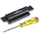 SUNJOYCO NES 72 Pin Connector Replacement, Nintendo 72 Pin Connector NES Repair Kit, Nintendo Cartridge Slot Replacement Part