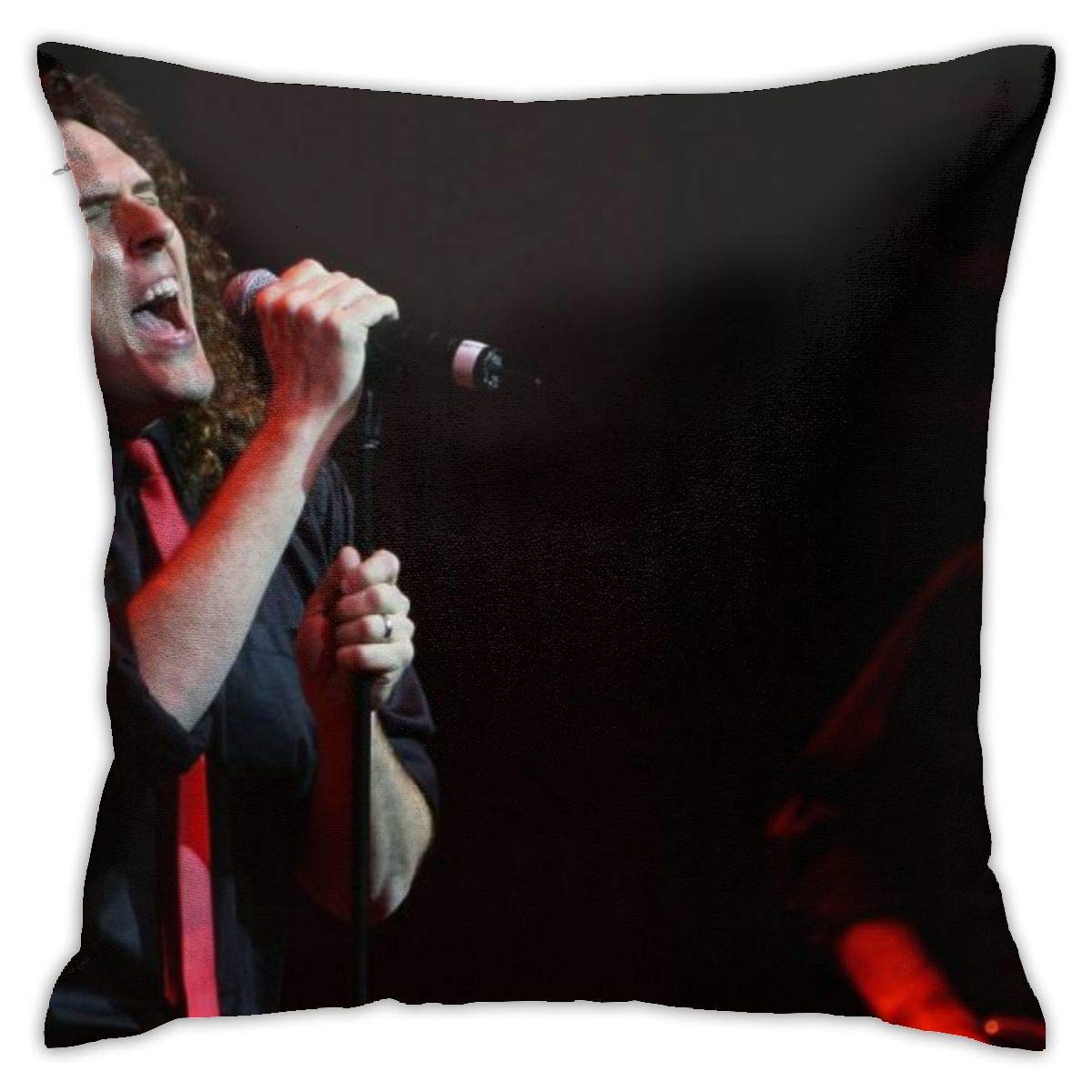 LIHEHEN Weird Al 1 Tour 2019 DIY Printing Cloth Simple British Outfit Decorative Throw Pillow Covers Decorated Living Room/Bedroom/Sofa 45cm45cm/18inch18inch