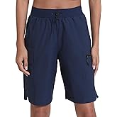 Rrosseyz Women's Hiking Cargo Shorts with Pockets Quick Dry Athletic Gym for Women Exercise Lounge