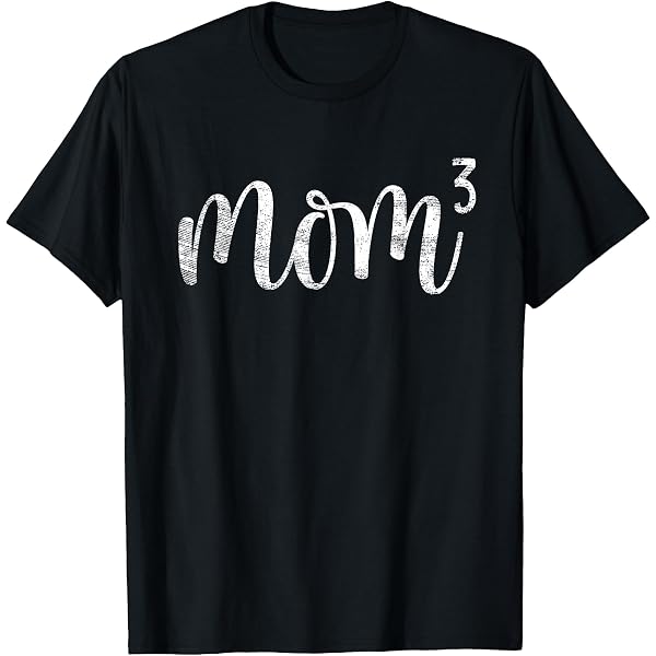 Amazon.com: Womens Mom of Three Mama Cubed Mama3 Mothers Day Gift