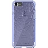 tech21 Evo Gem Drop Proof Protective Case for iPhone SE 2022 &amp; iPhone 8 - Ultra Thin Clear Back, Anti-Scratch - Lilac - Bulk Packaging
