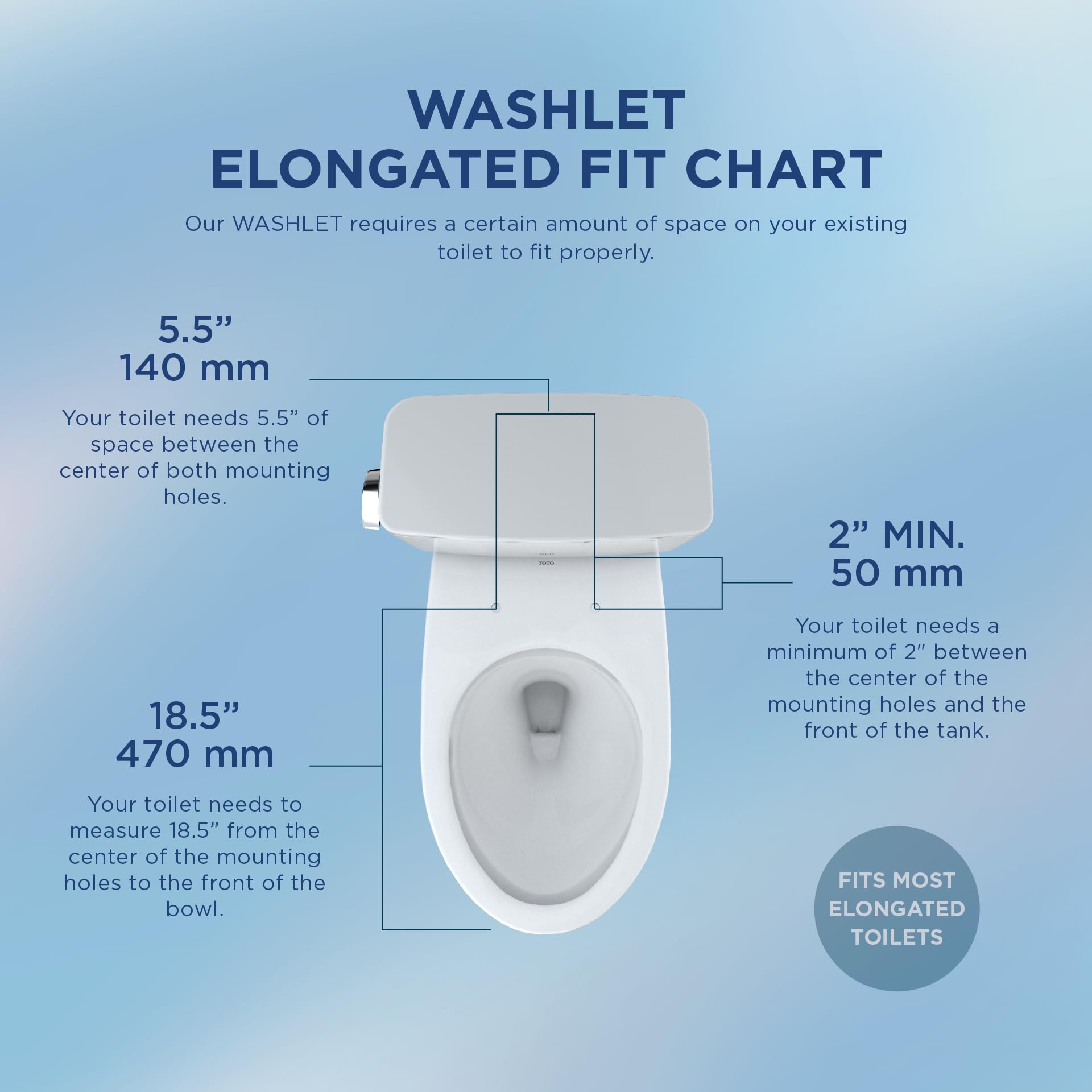 TOTO® WASHLET® A2 Electronic Bidet Toilet Seat with Heated Seat and SoftClose® Lid, Elongated, Cotton White - SW3004#01