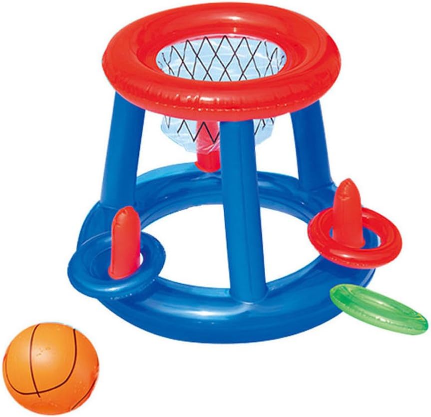 SuperCat Inflatable Floating Hoop Ring Toss Game Swimming Pool
