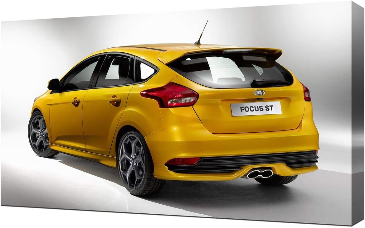 Amazon Com Lilarama Usa 2015 Ford Focus St V6 Canvas Art Print