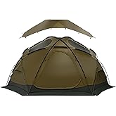TOMOUNT Dome Hot Tent with Stove Jack 4 Person Backpacking Tent for 4 Season Waterproof Glamping Hiking