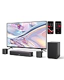 ULTIMEA 5.1ch Sound Bar for Smart TV, Virtual