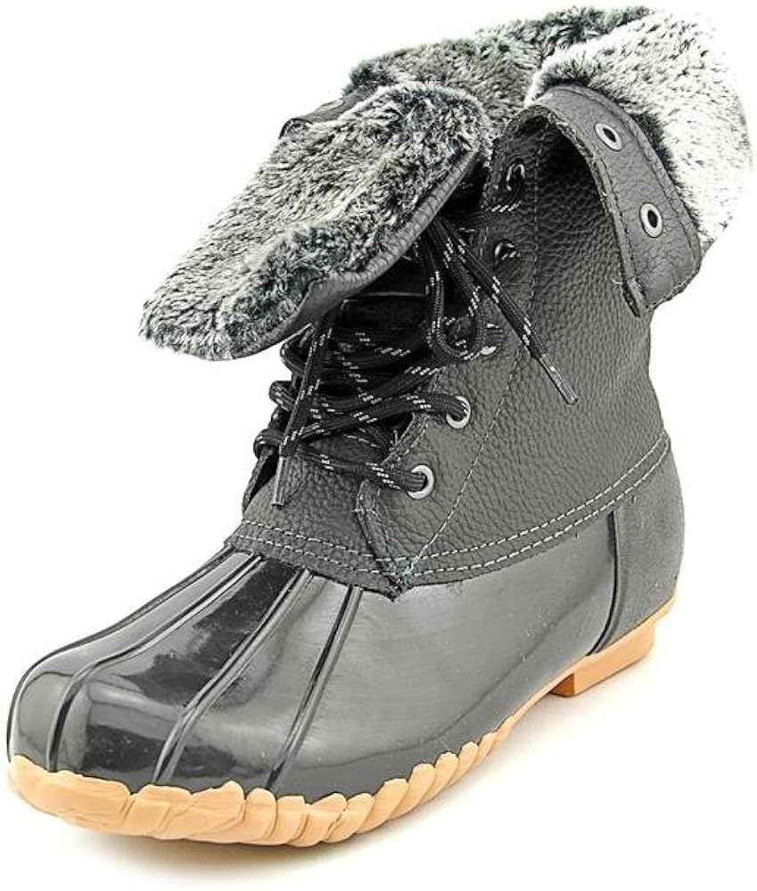 sporto Womens Daphne Duck Boot, Black, 6 Amazon.ca Shoes & Handbags