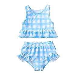 YWFSHOP Toddler Baby Girls Swimsuit Cute Ruffle 2