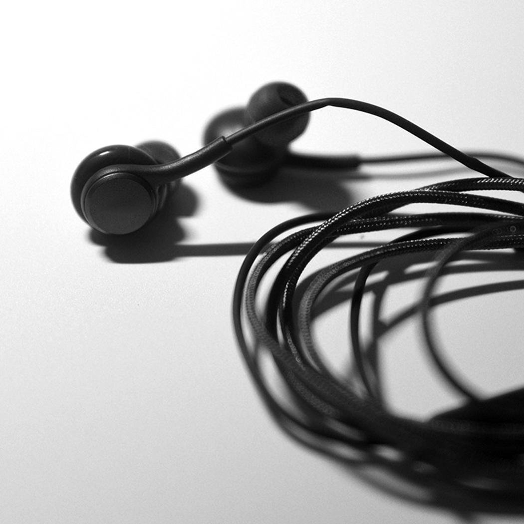 Tiowea 3.5mm Earphone Extra Deep in-Ear Headphones Wired Earphones for Samsung Corded Headsets