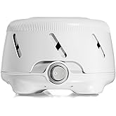 Yogasleep Dohm Uno (White) - White Noise Sound Machine | Real Fan Inside for Non-Looping White Noise - Sleep Aid, Office Privacy &amp; Meditation for Adults &amp; Baby, Registry Gift