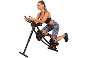 WINBOX Abdominal Trainer Ab Machine Multi-Functional Exercise Equipment for Home Gym, Height Adjustable Abs Workout Equipment