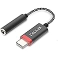 Cubilux 192KHz/24-bit USB C Headphone Adapter for iPhone 15+/15, iPhone 15 Pro Max, iPad 10 iPad Pro iPad Air 5/4, Samsung S24/S23/S22/S21, Tab S7/S6 Z Fold/Flip 5/4/3/2, Type C to 3.5mm Aux Dongle