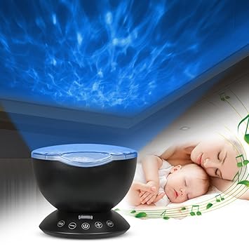 Amazon.com: Ocean Wave luz nocturna, komake Baby Luz ...