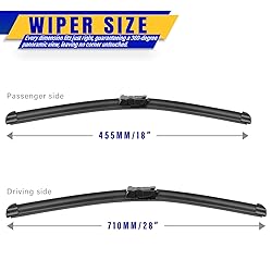 2 wipers Replacement For 2012-2018 2019 2020 Tesla