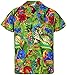 V.H.O Funky Hawaiian Shirt, Jungle, Green, XL