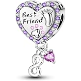 NARMO 925 Sterling Silver Charm Bead for Bracelets Silver Charms for Women