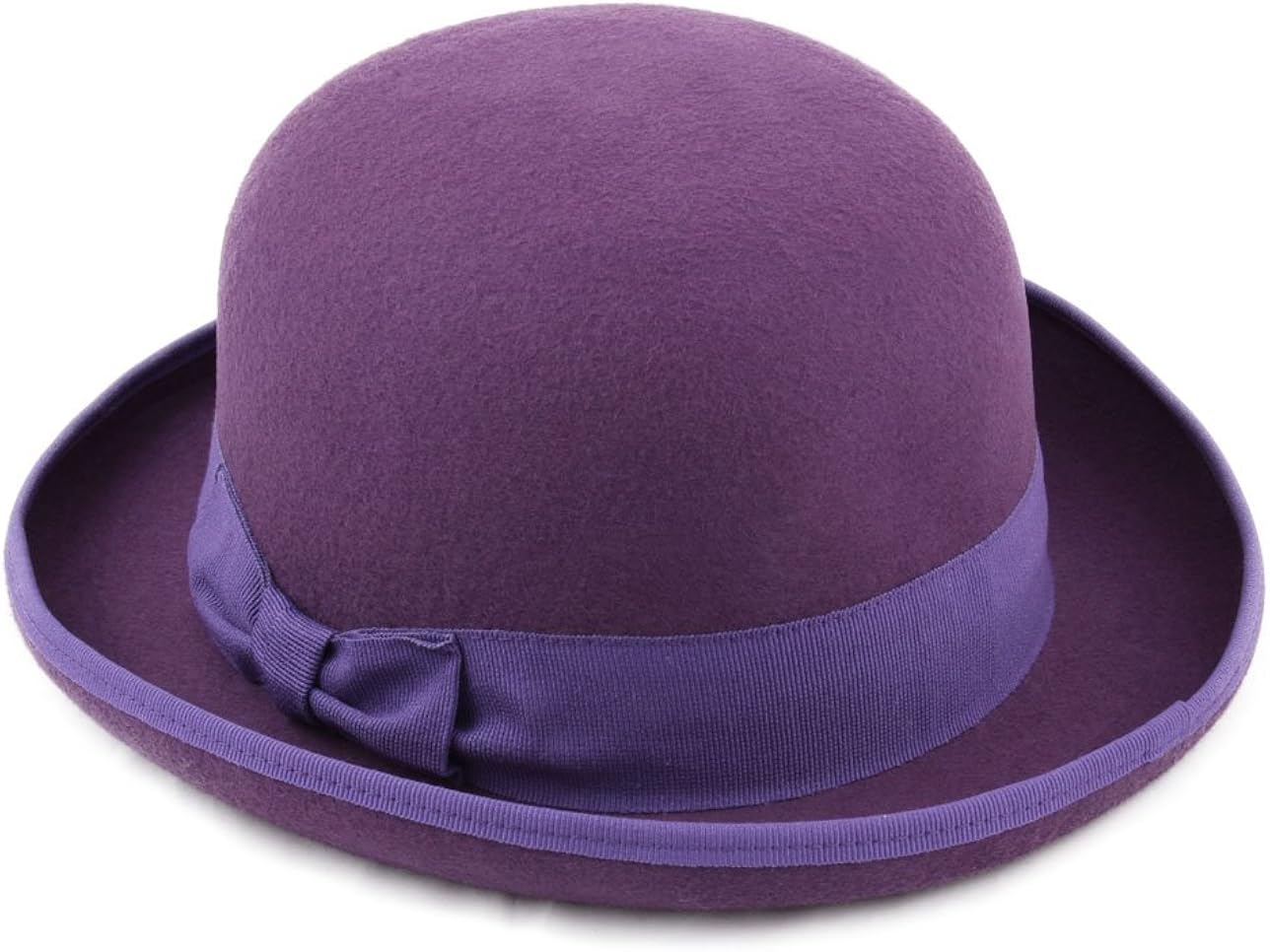 bowler hat purple
