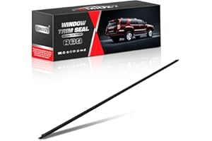 FOMIUZY Rear Tailgate Liftgate Trunk Hatch Car Outer Door Window Moulding Sweep Felt Trim Seal Weatherstrip Compatible with Toyota 4Runner 2003-2009 Replace 68290-35031