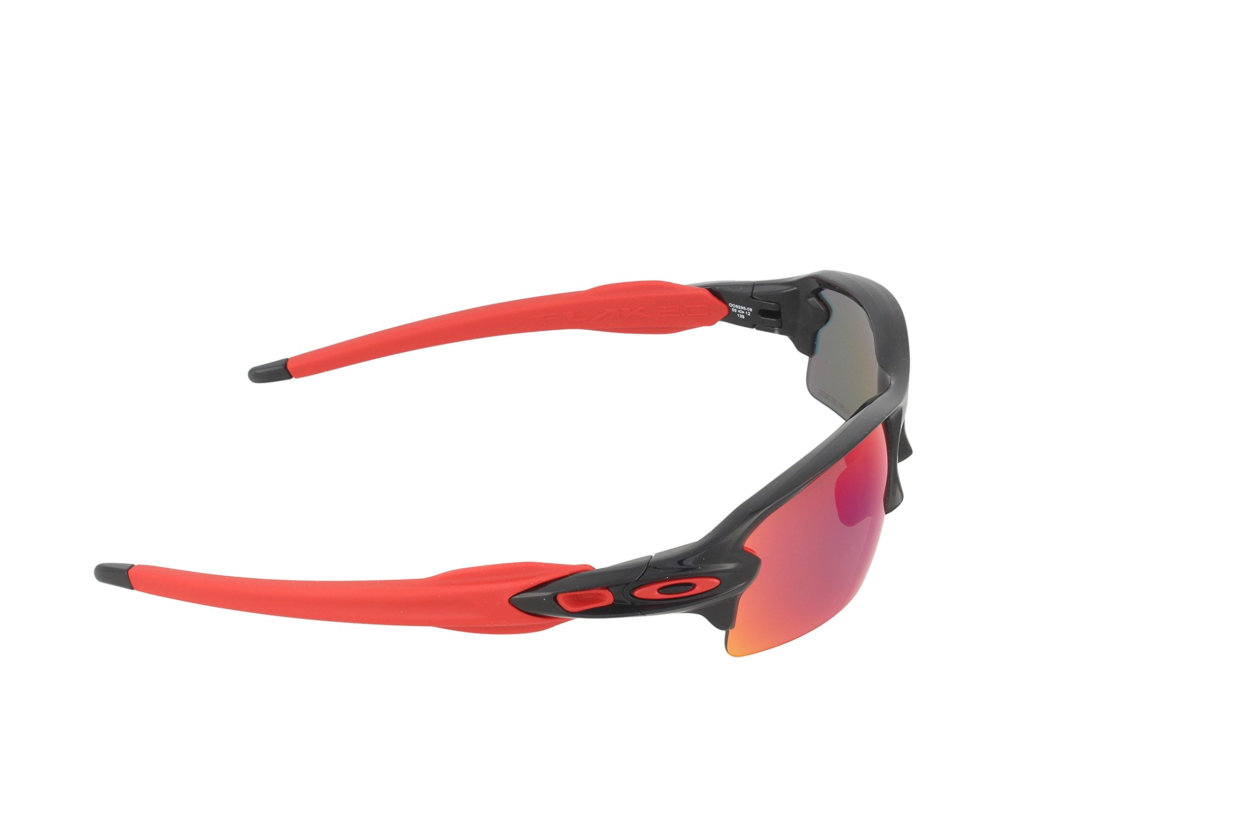 Oakley Men's Flak 2.0 OO9295 Polarized Iridium Rectangular Sunglasses