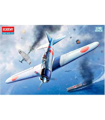 Amazon.com: JT42 1/48 A6M2A Zero Fighter Type 11(Zeke) by Hasegawa