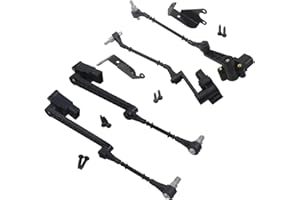 Front & Rear Left+Right Height Level Sensor Replacement for Land Rover Range Rover 4.2L 4.4L 5.0L V8 Sport Utility 4-Door 2003-2012 LR020626 LR020627 LR020628 LR020629 (Set of 4 ) Weonefit