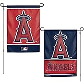 Wincraft MLB Los Angeles Angels 12x18 Garden Style 2 Sided Flag, One Size, Team Color