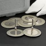 Dophee 10Pcs 40mm Diamond Cutting Discs with 2 Mandrels Rotary Tool view 8