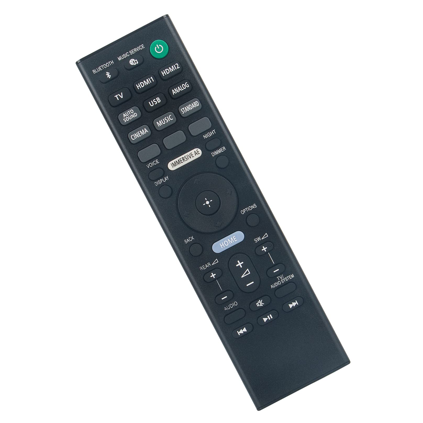 VINABTY RMT-AH509U Replacement Remote Control fit for Sony AV System SoundBar RMTAH509U remote control HT-A7000 HT A7000 HTA7000 100935711 1-009-357-11 RMT AH509U SA-RS3S