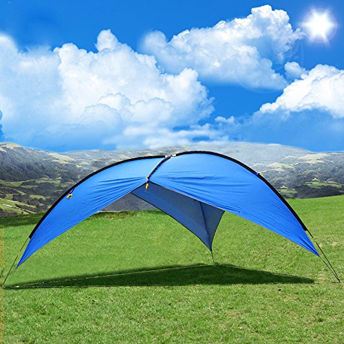 Beach Tent,Beach Canopy,Sun Shelter POP UP Tent 3-8 People Large Canopy Tent Pergola UV Protecti ...