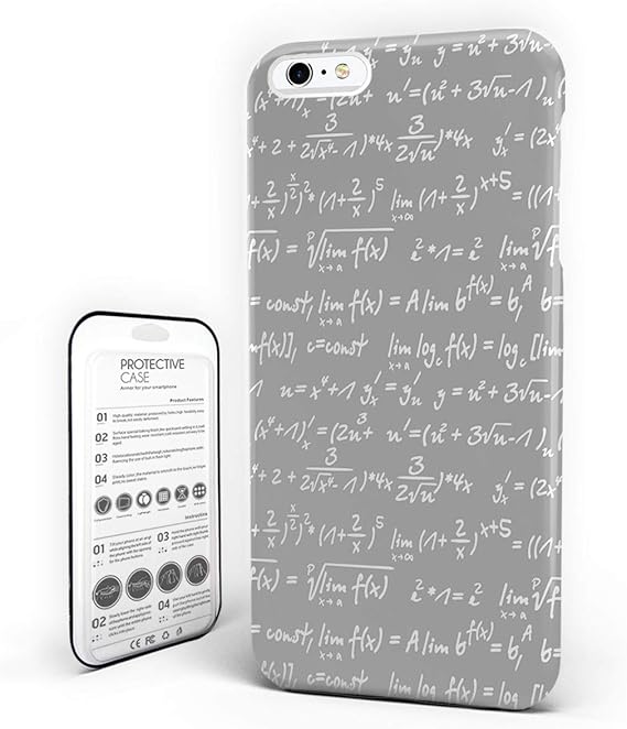 Amazon Com Customize Phone Protective Cover Love Math Cool Mathematical Formula Design Ultra Slim Protective Hard Plastic Case Cover For Cover Phone Case For Iphone 7 8