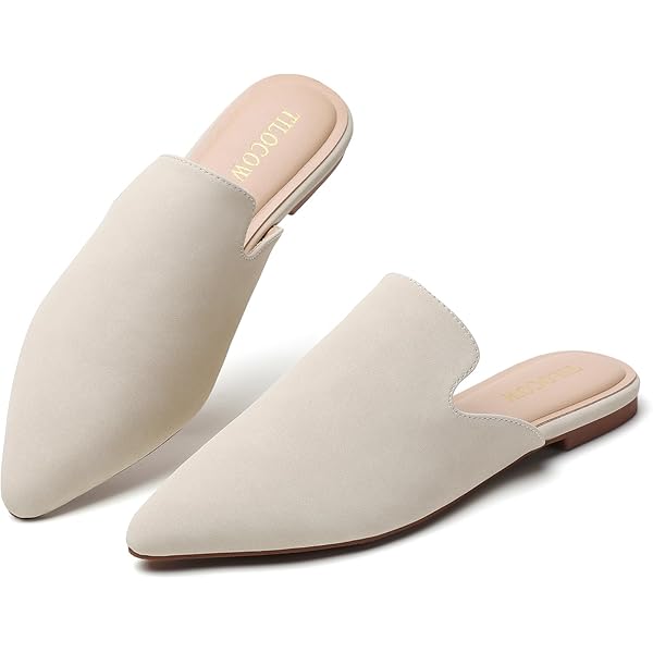 送料&関税込】TotAme Sharp Pointed-toe Mules Amazon.com