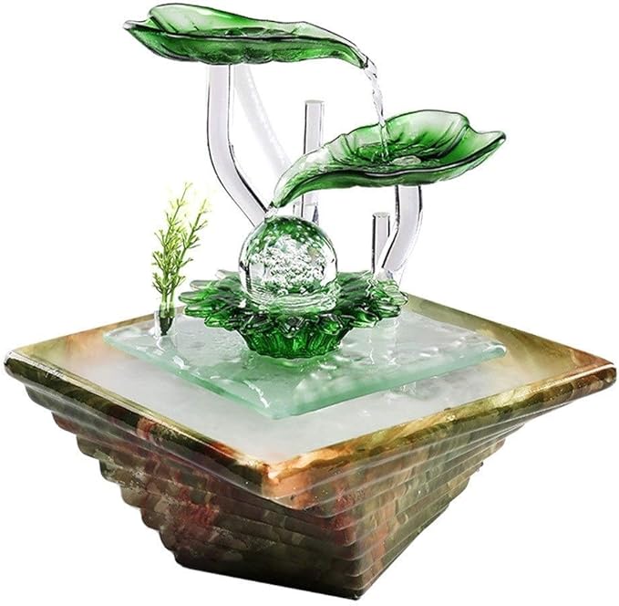 Indoor Fountains Ceramic Water Fountain Desktop Indoor
