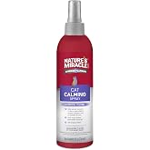Nature's Miracle Cat Calming Spray, Stress-Reducing Formula, 8 oz | Promotes Relaxation, Reduces Hyper Activity &amp; Anxiety, Non-Sedating, Works Within 10 Minutes